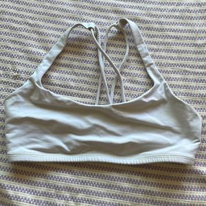 White lululemon bra